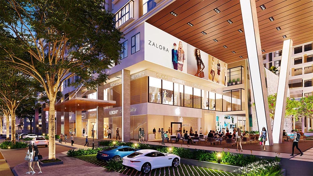 Shophouse khối đế tại Salto Residence