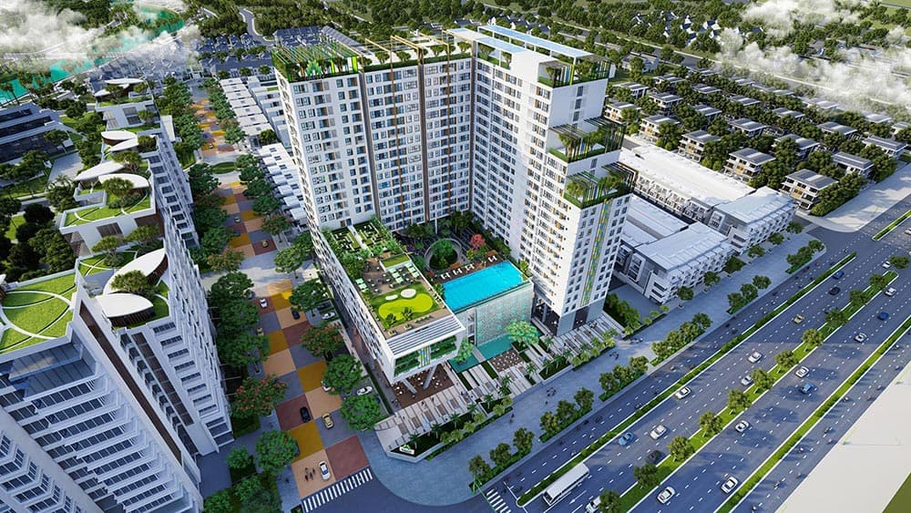 Phối cảnh dự án Salto Residence