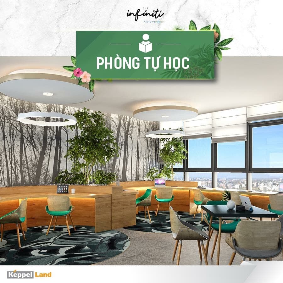 Nội khu dự án The Infiniti Riviera Point