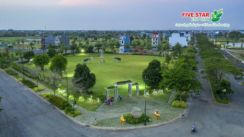 Hình ảnh thực tế tại dự án Five Star Eco City