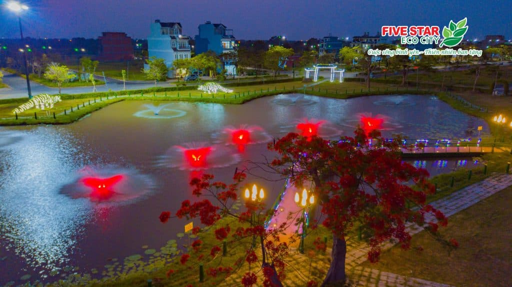 Hình ảnh thực tế tại dự án Five Star Eco City