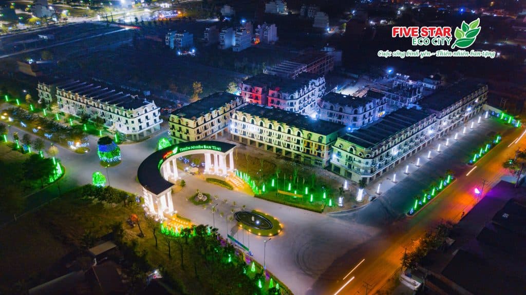 Hình ảnh thực tế tại dự án Five Star Eco City