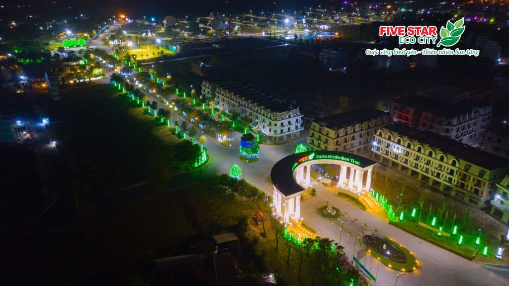 Hình ảnh thực tế tại dự án Five Star Eco City