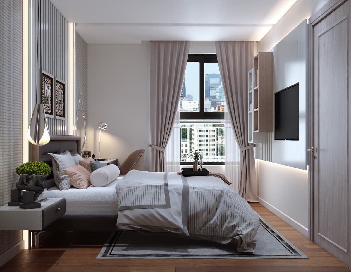 Phối cảnh căn hộ mẫu dự án Saigon Asiana