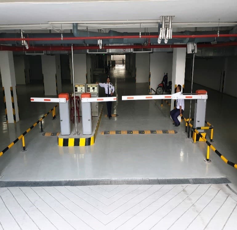 Hầm đỗ xe dự án CitiSoho