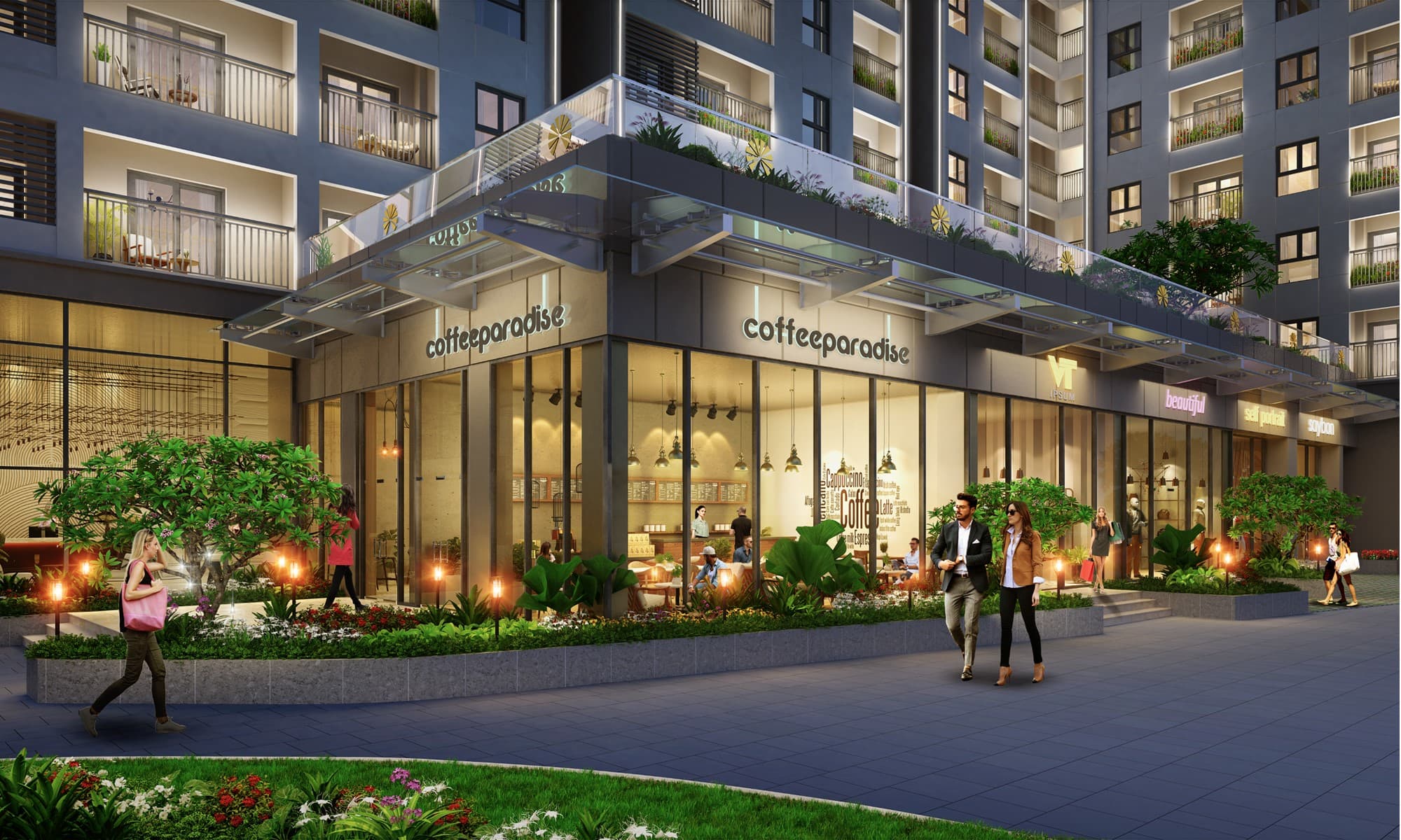 Phối cảnh dự án Saigon Asiana