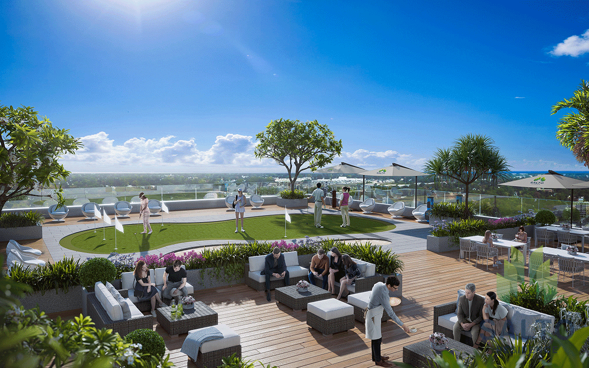 Sân golf mini tại Salto Residence