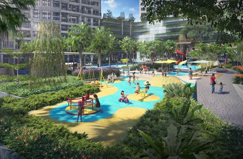 Nội khu dự án The Infiniti Riviera Point