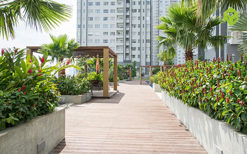 Nội khu dự án Sunrise City