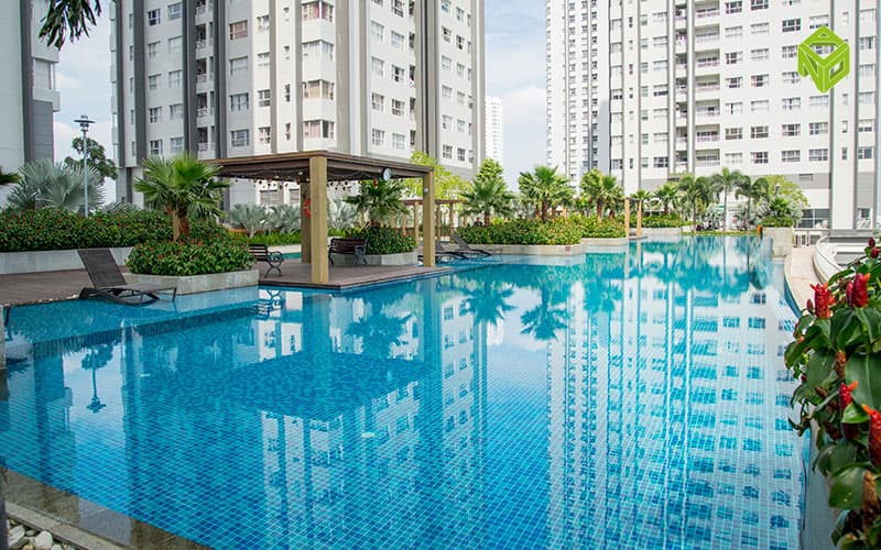 Hồ bơi tại Sunrise City