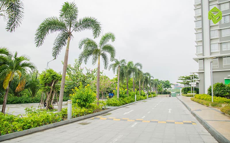 Nội khu dự án Sunrise City