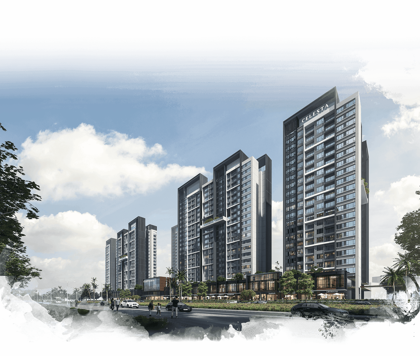 Phối cảnh dự án Celesta Rise