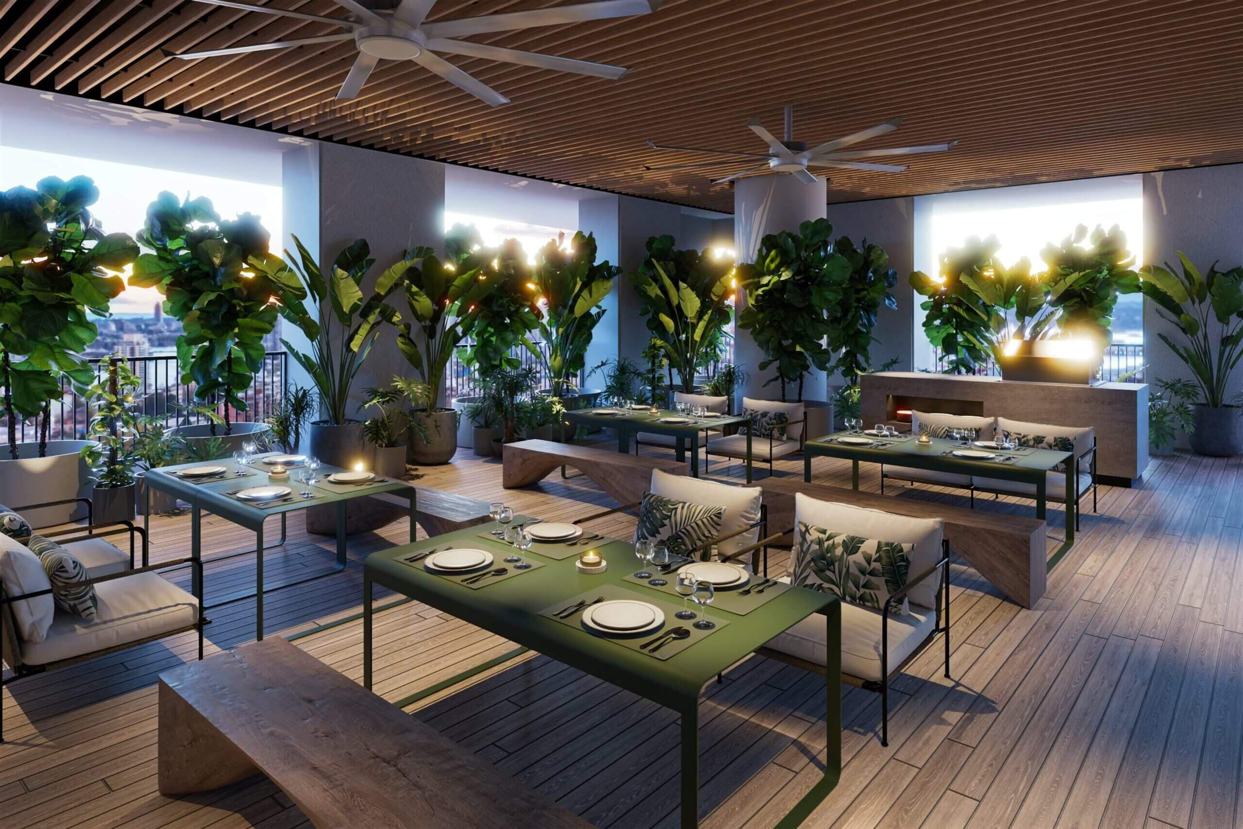 Phối cảnh tiện ích dự án Phú Mỹ Estates
