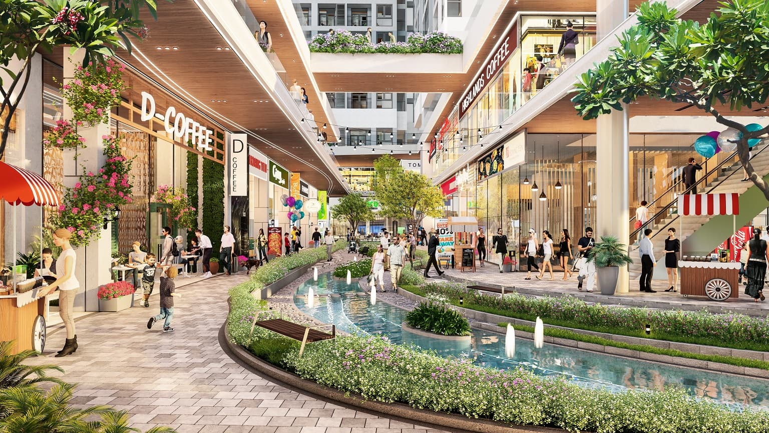Phối cảnh dự án D-Aqua