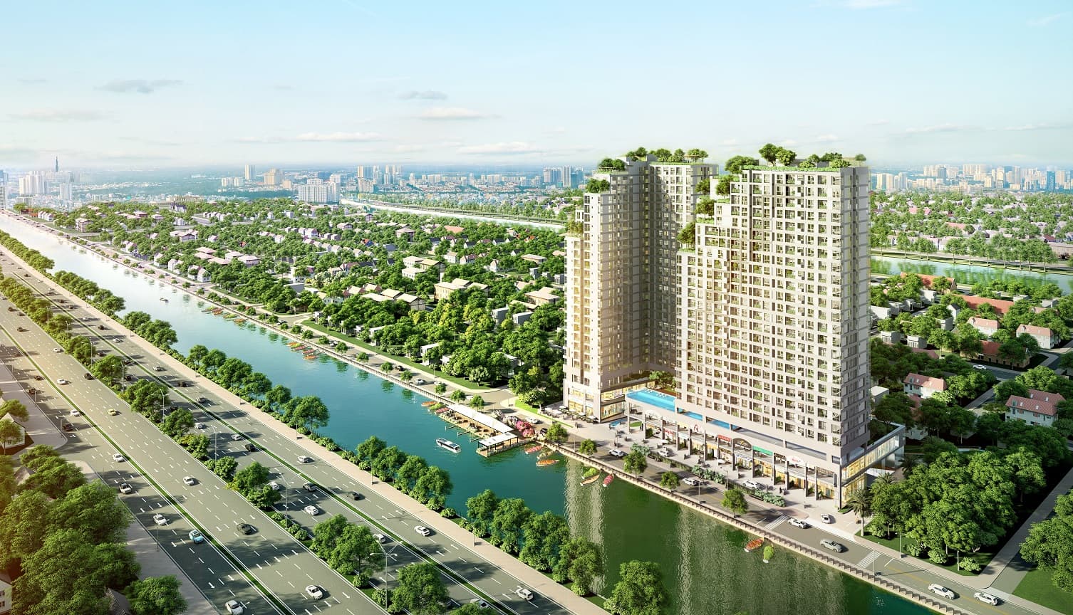 Phối cảnh dự án D-Aqua