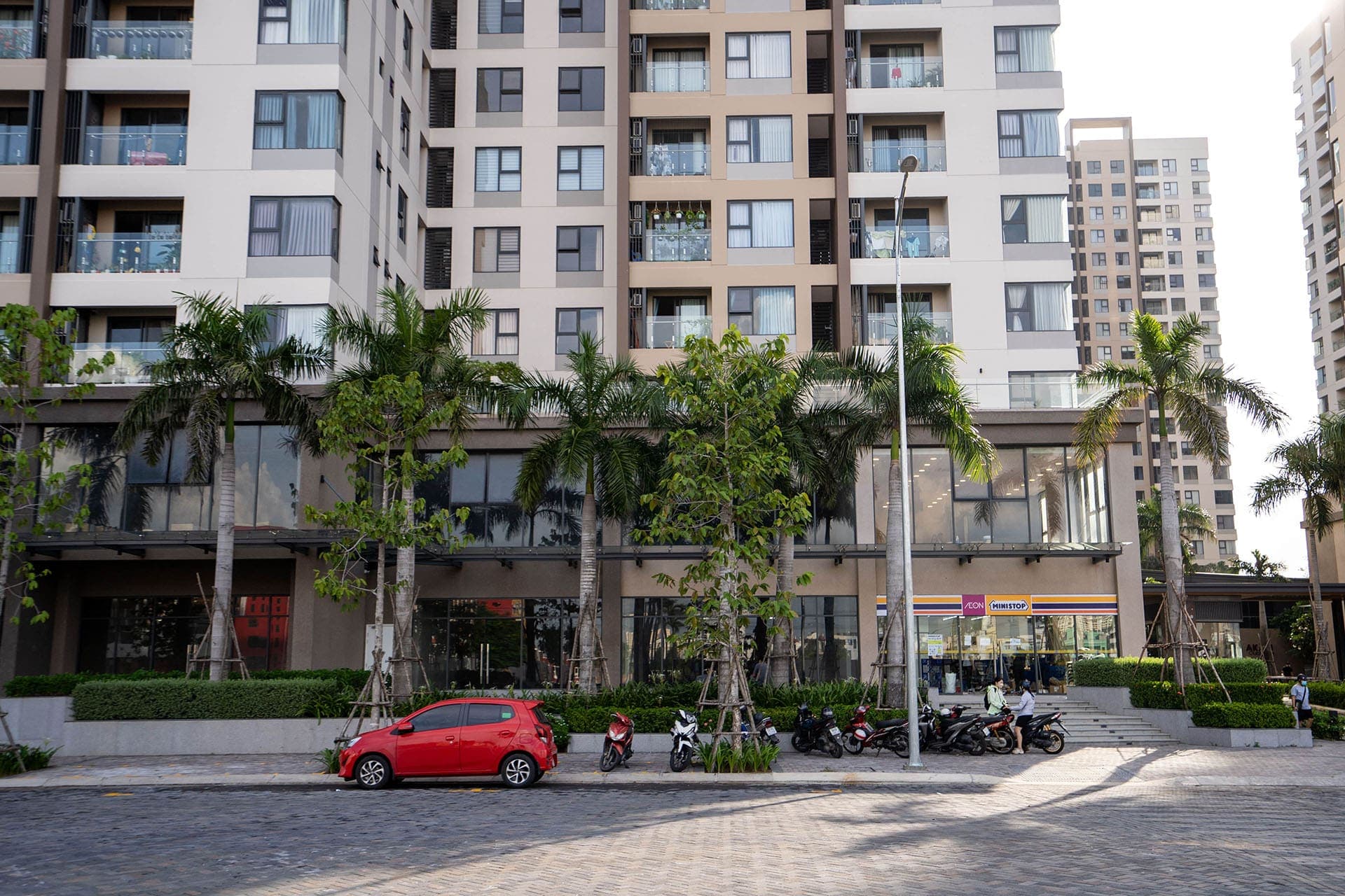 Khuôn viên dự án Akari City