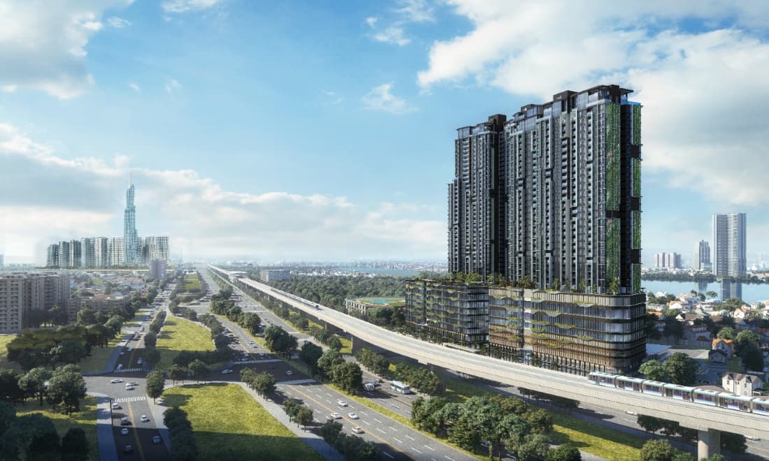 Phối cảnh dự án Lumiere Riverside