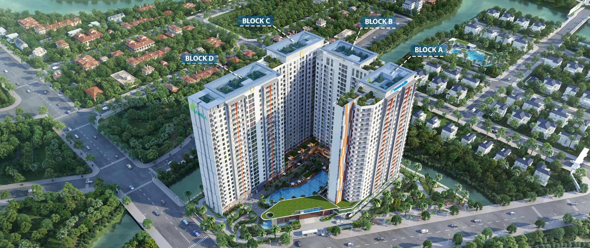 Phối cảnh dự án Jamila