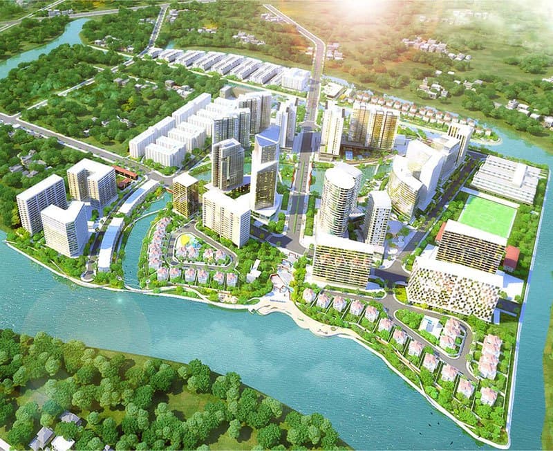 Phối cảnh tổng thể dự án Mizuki Park
