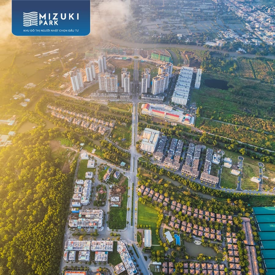 Ảnh thực tế dự án Mizuki Park