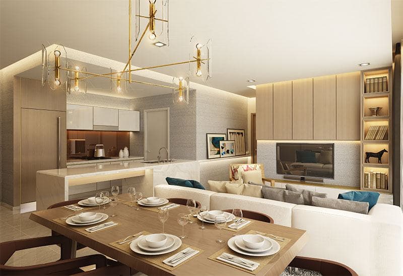 Căn hộ mẫu tại Diamond Island