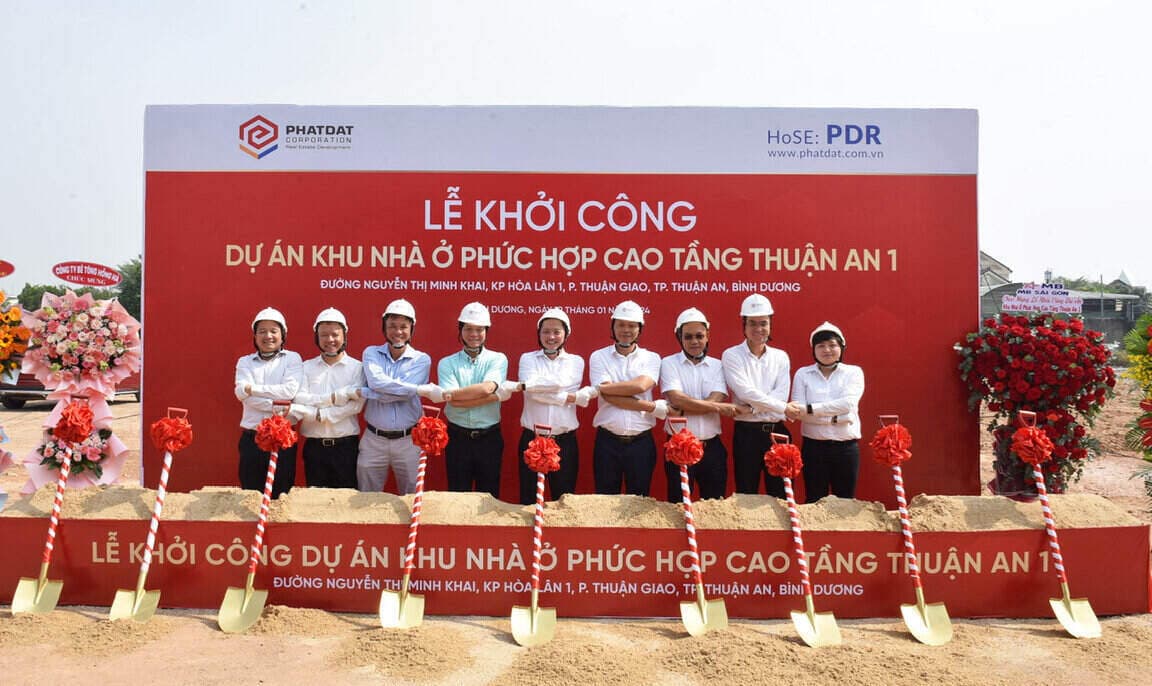 Lễ khởi công dự án Khu nhà ở phức hợp cao tầng Thuận An 1