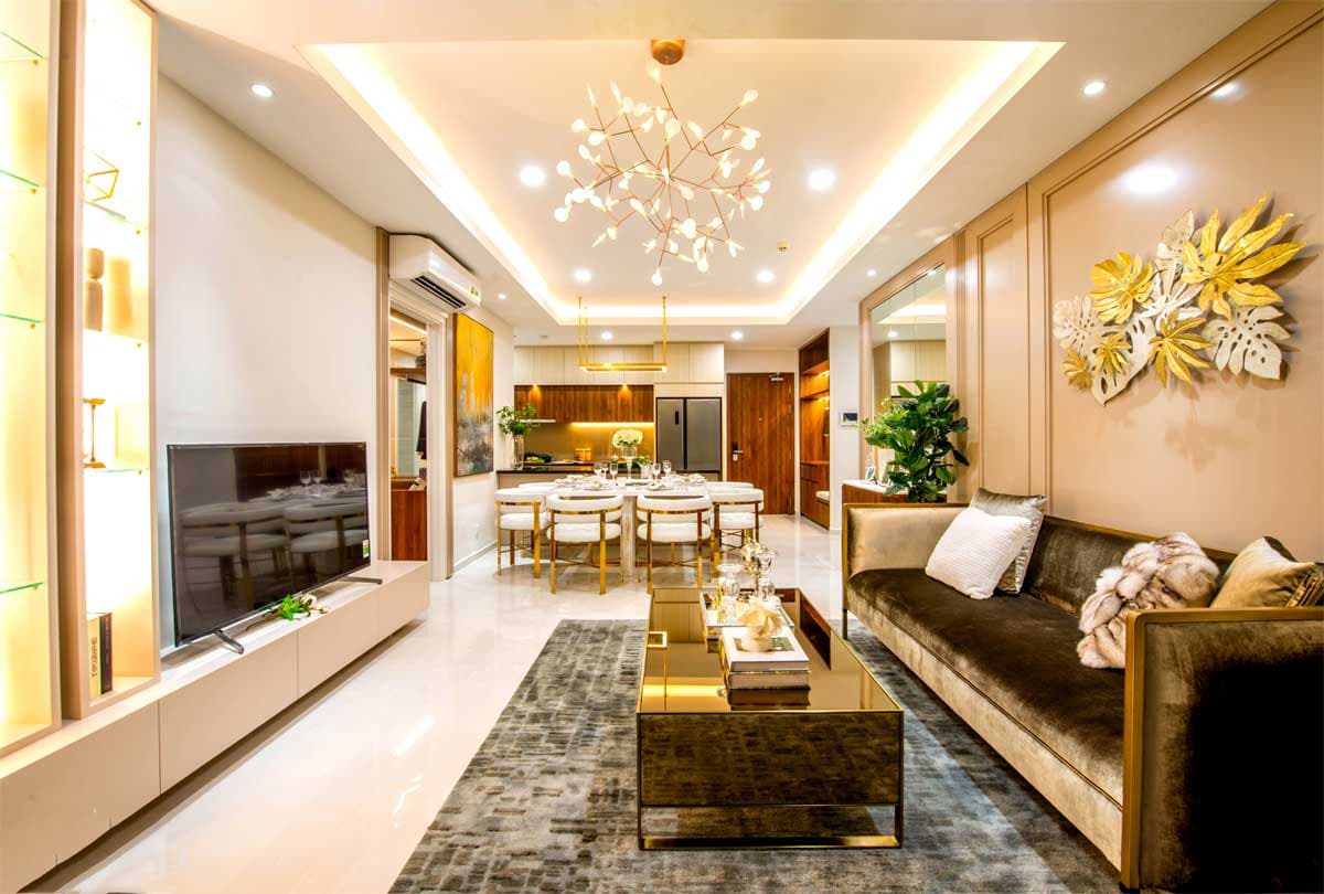 Căn hộ mẫu dự án The Emerald 68