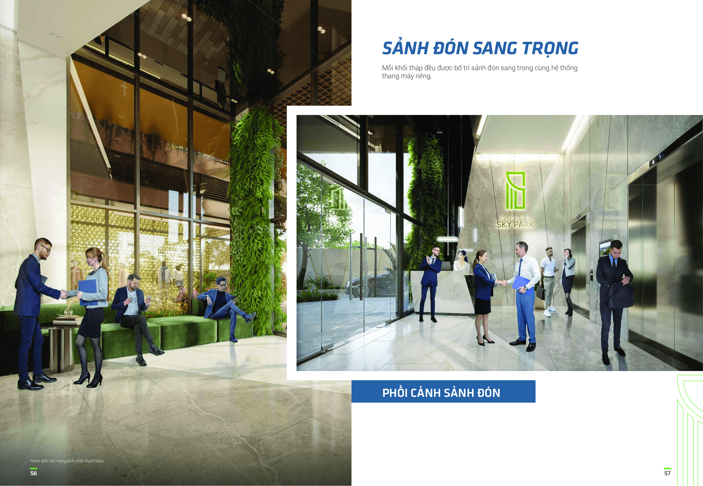 Officetel mẫu dự án Picity Sky Park