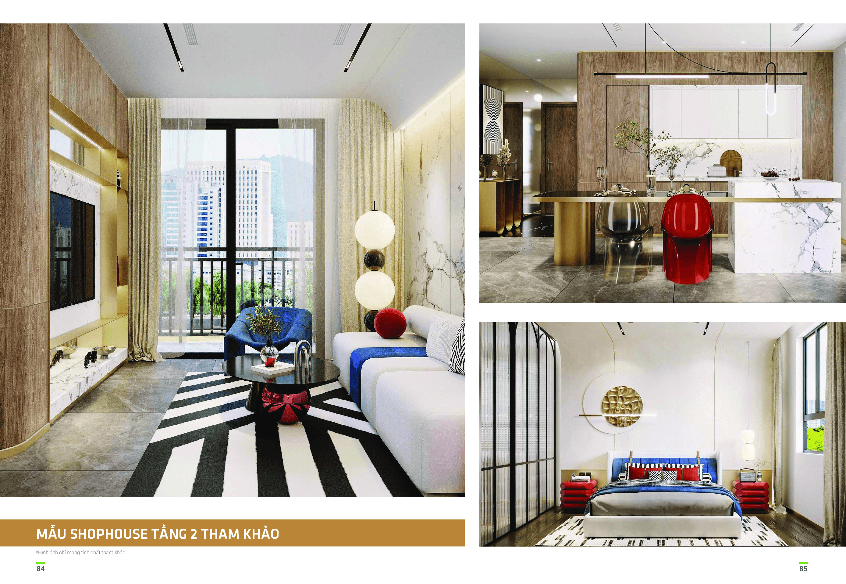 Shophouse mẫu dự án Picity Sky Park