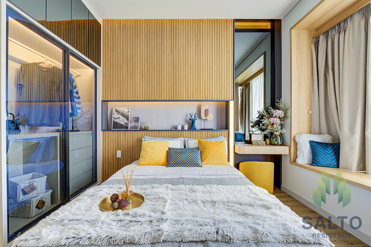 Căn hộ mẫu Salto Residence 1 phòng ngủ