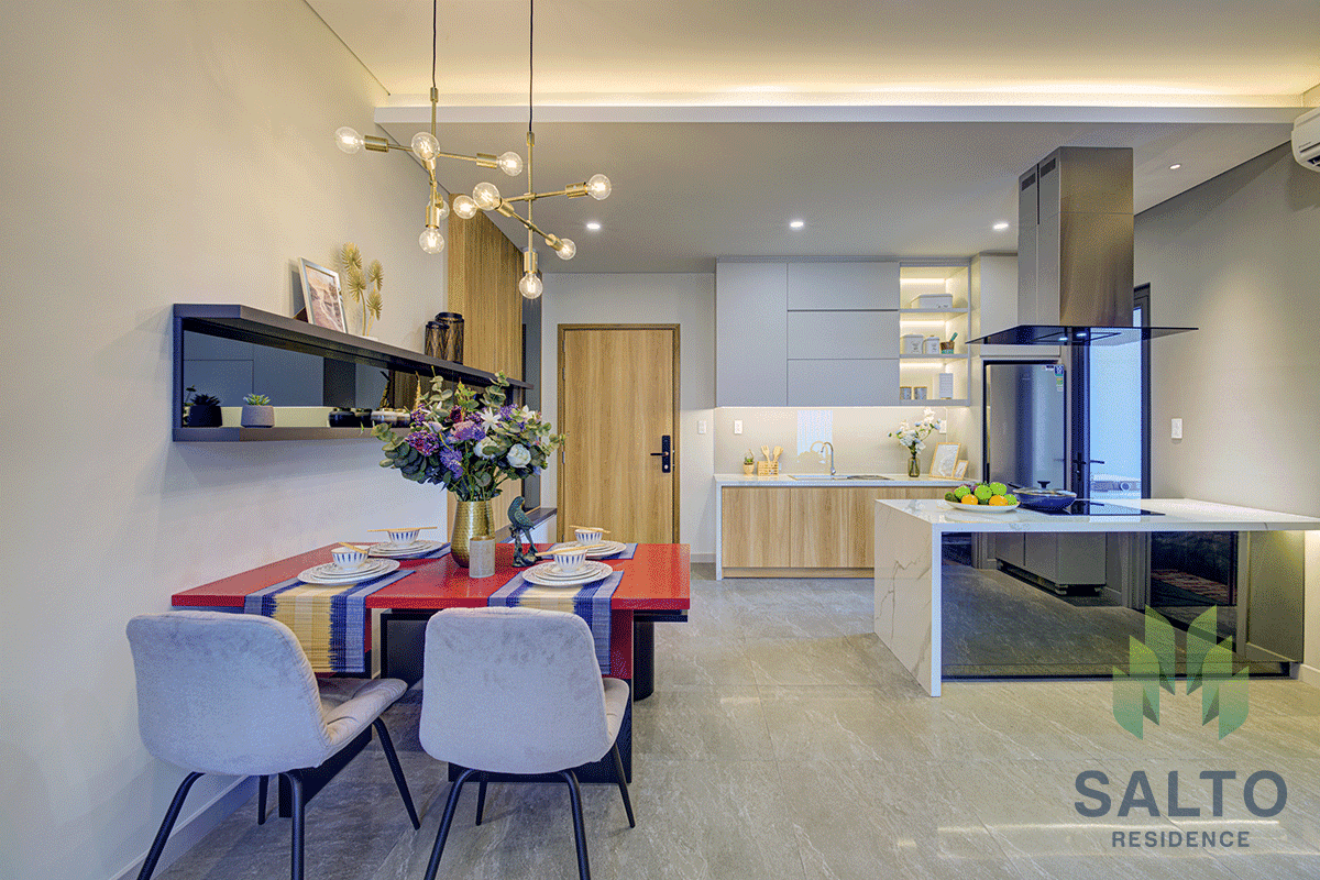 Căn hộ mẫu Salto Residence 1 phòng ngủ