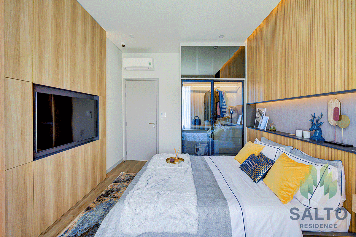 Căn hộ mẫu Salto Residence 1 phòng ngủ