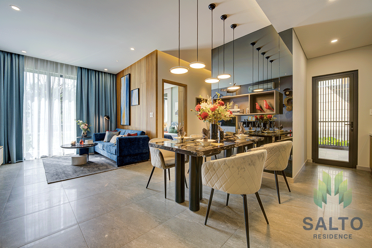 Căn hộ mẫu Salto Residence 2 phòng ngủ