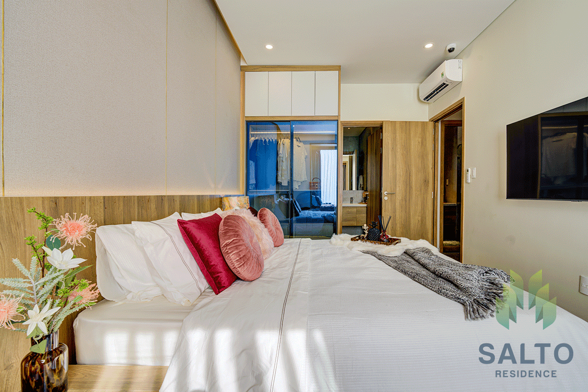 Căn hộ mẫu Salto Residence 2 phòng ngủ