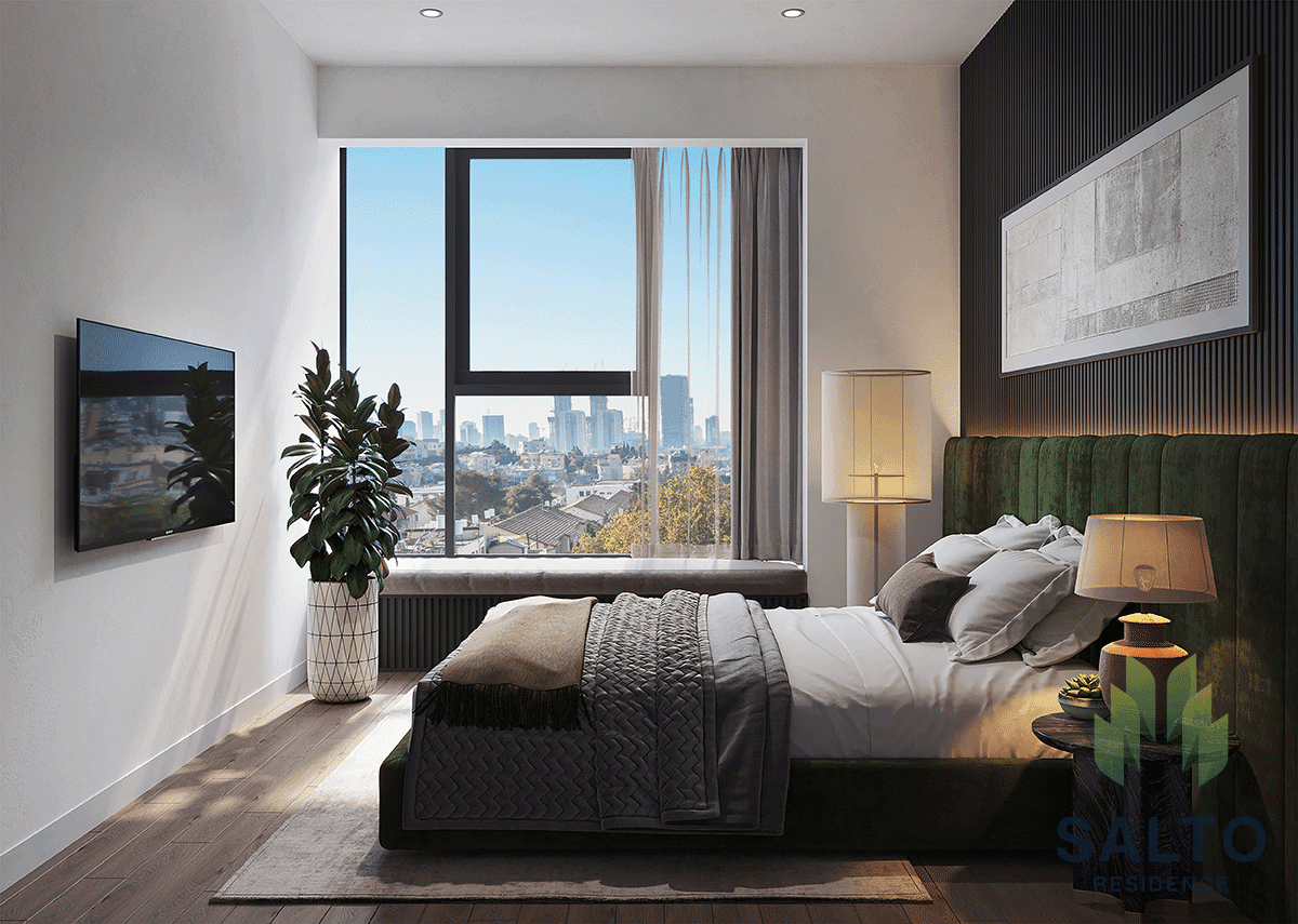 Phối cảnh căn hộ mẫu Salto Residence 3 phòng ngủ