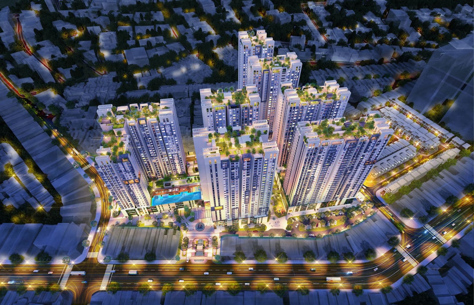 Phối cảnh dự án Hà Đô Centrosa Garden