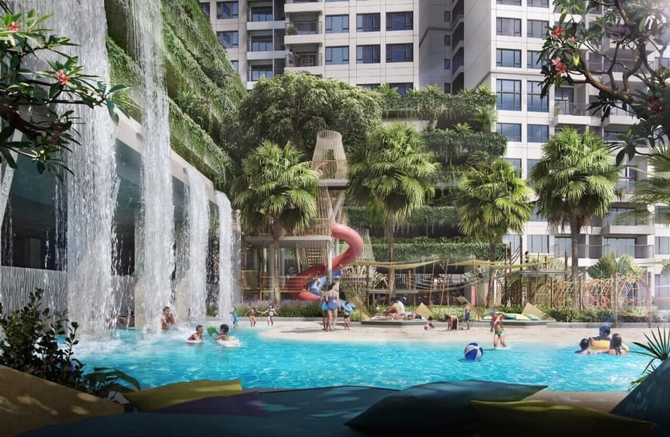 Nội khu dự án The Infiniti Riviera Point