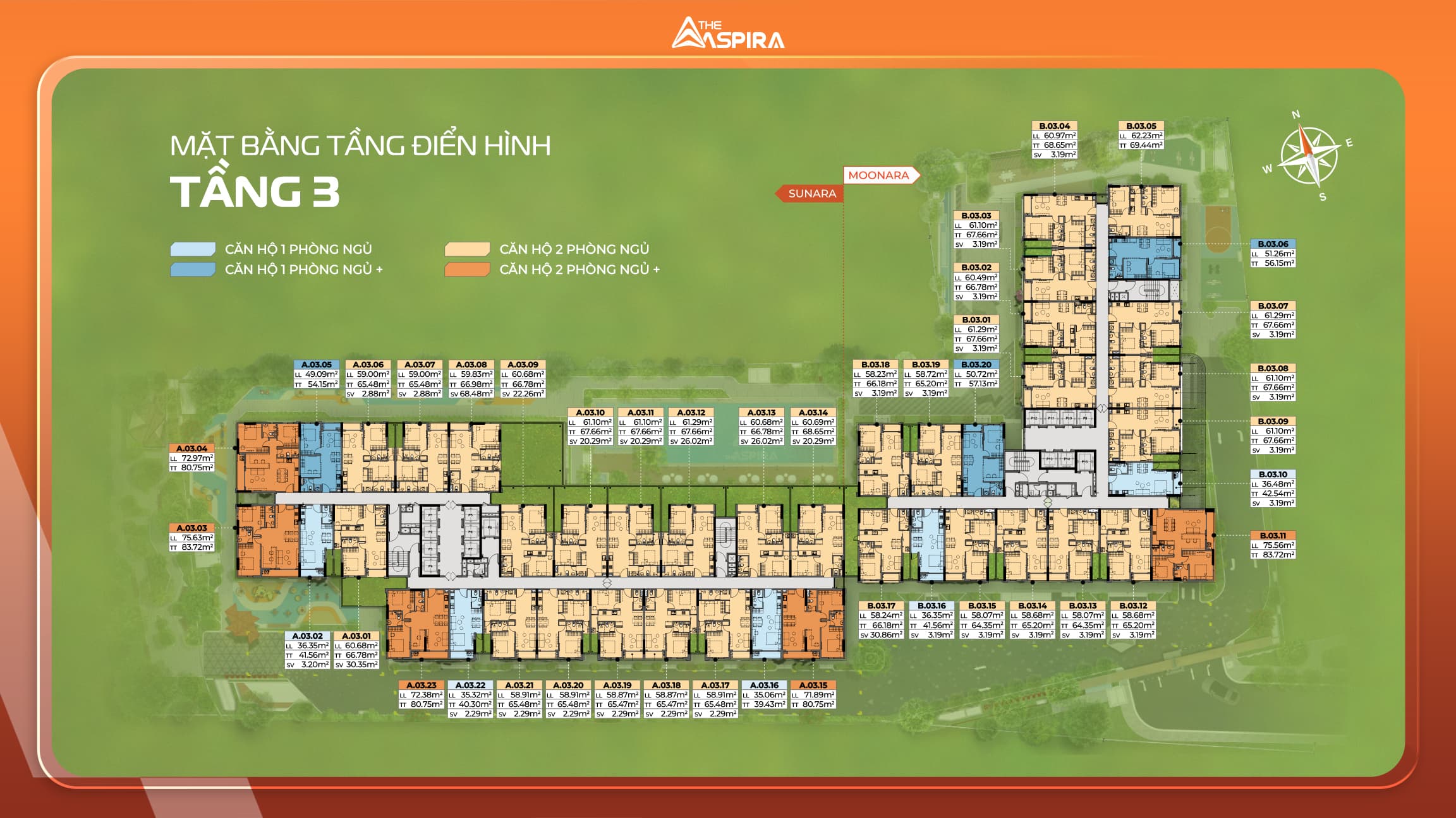 MB tầng điển hình - Tầng 3