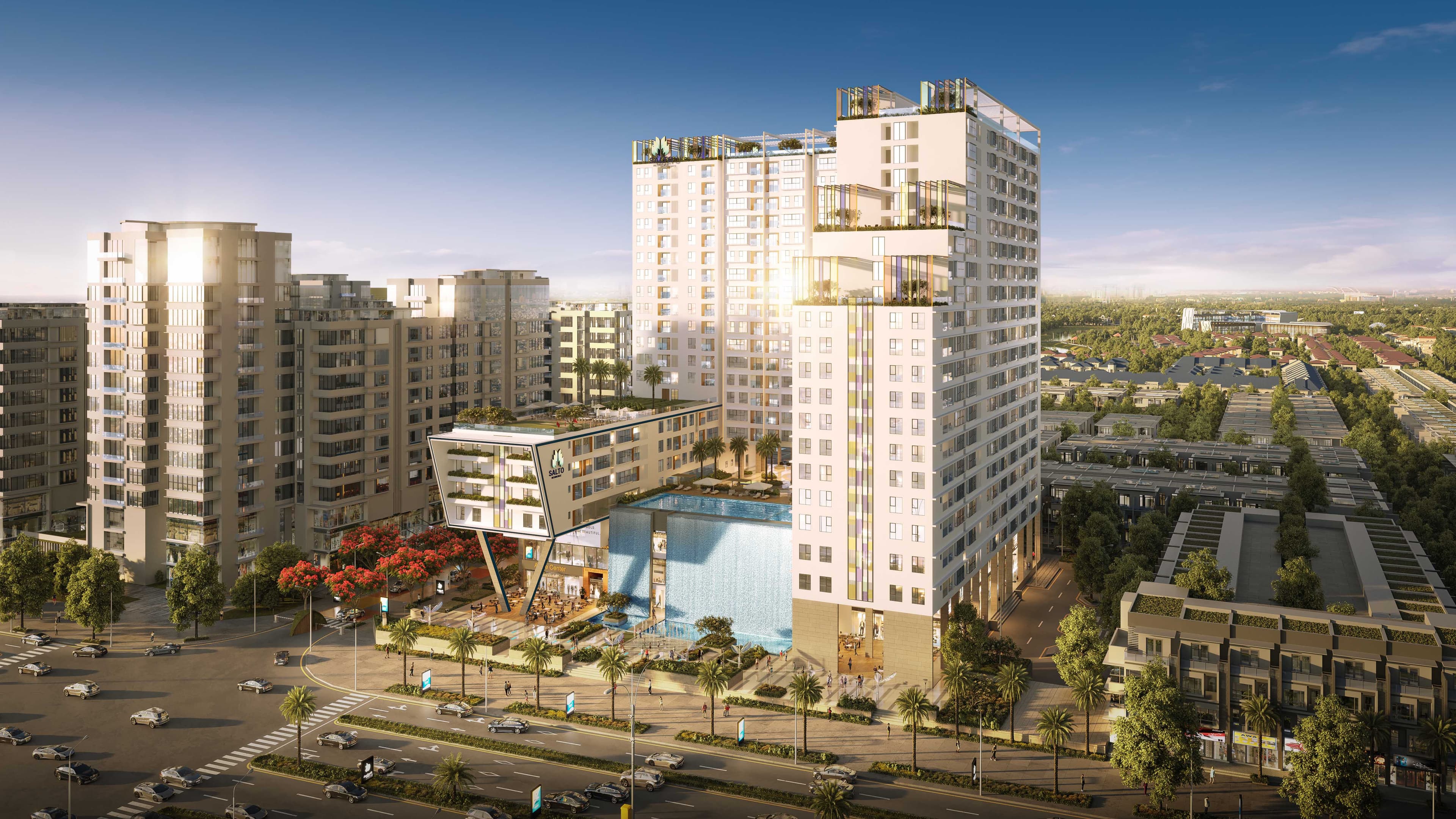 Phối cảnh dự án Salto Residence