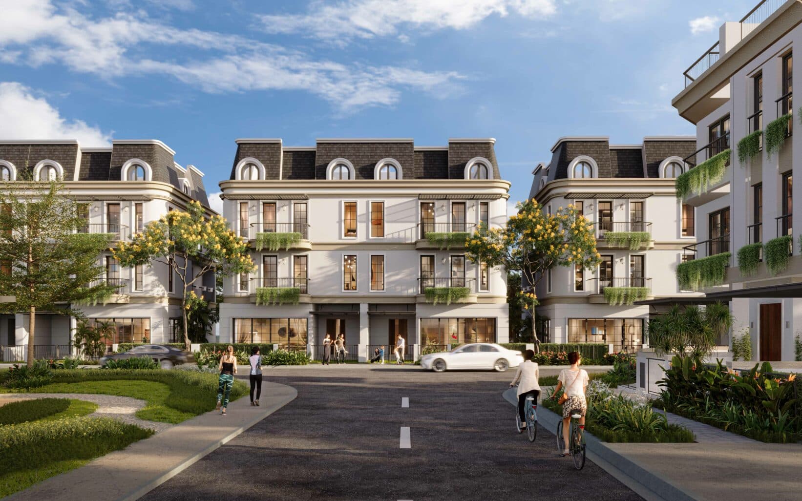Phối cảnh dự án Phú Mỹ Estates