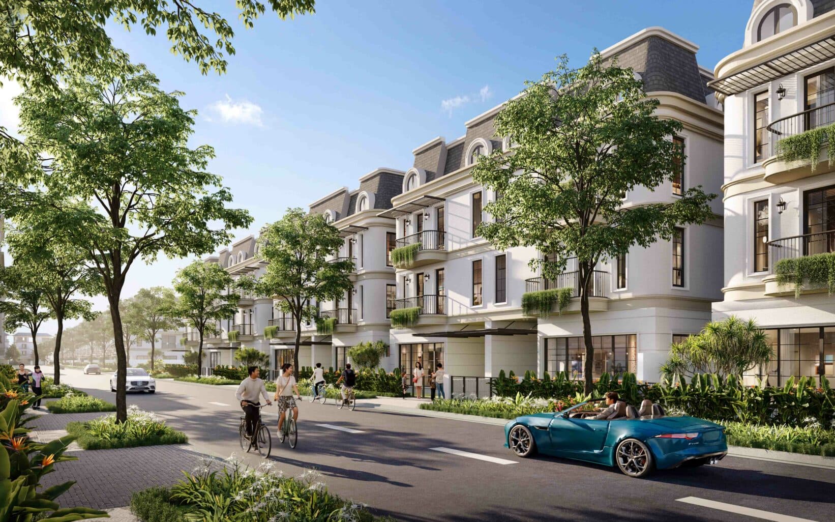 Phối cảnh dự án Phú Mỹ Estates