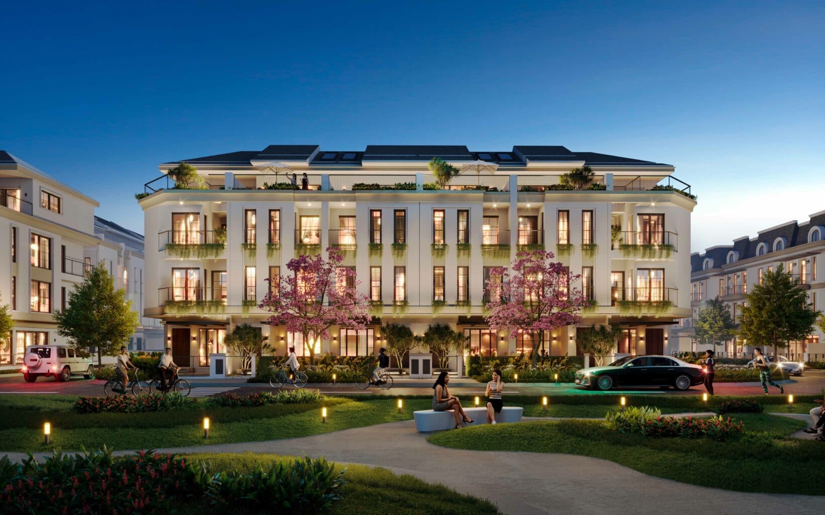 Phối cảnh dự án Phú Mỹ Estates
