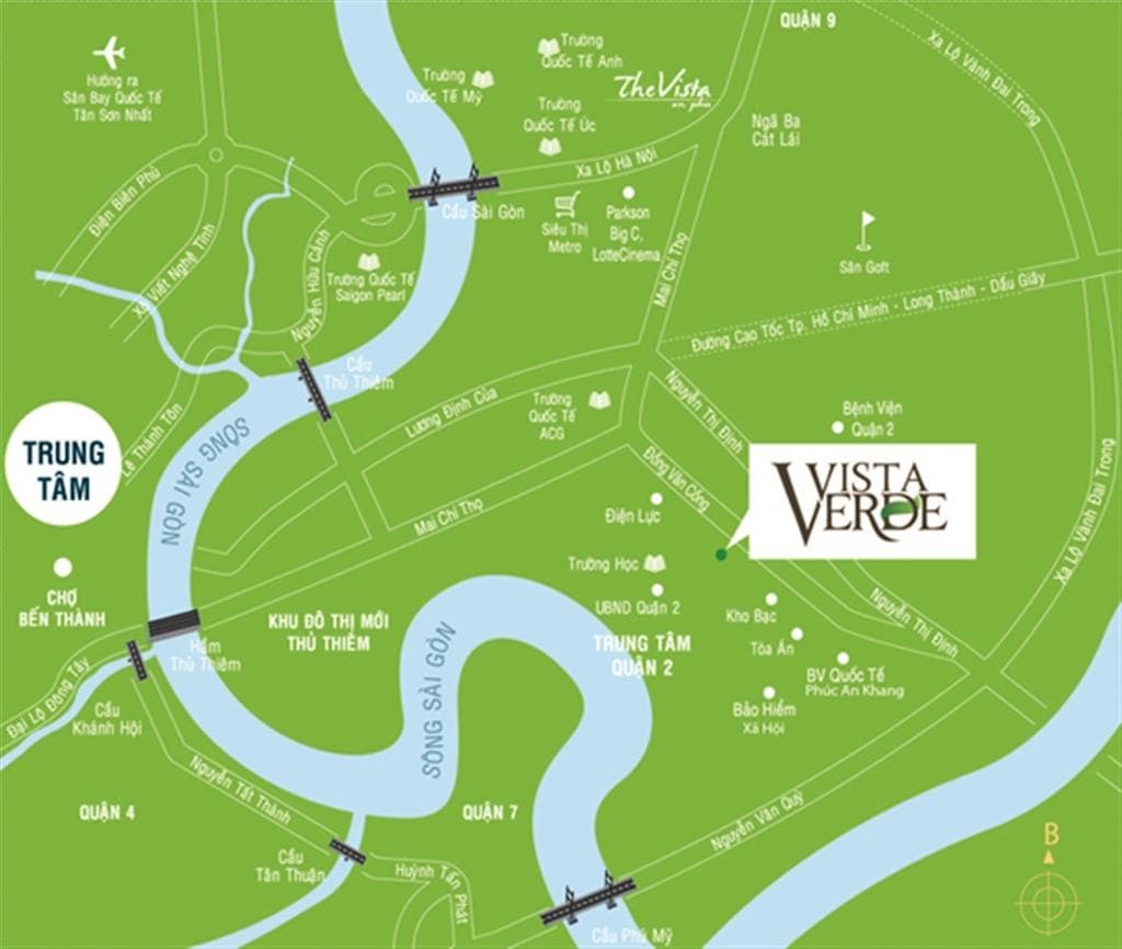 Vị trí dự án Vista Verde