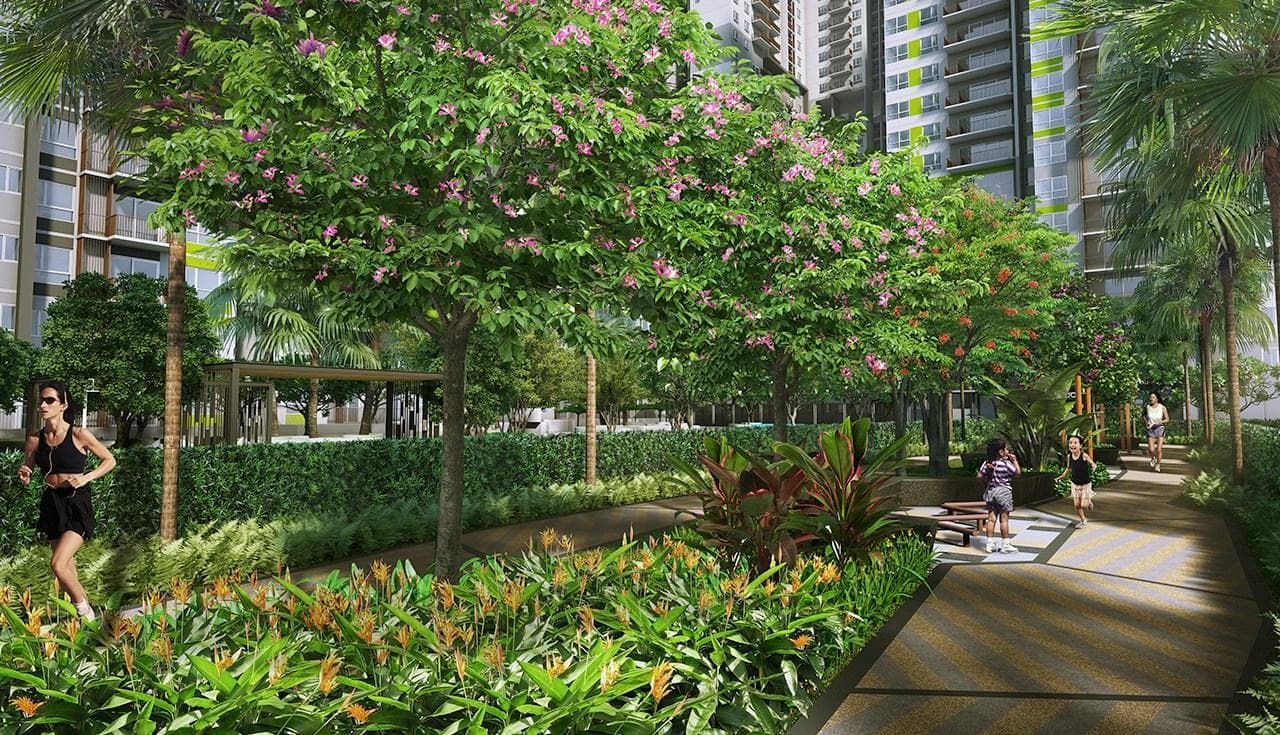 Không gian xanh tại Vista Verde