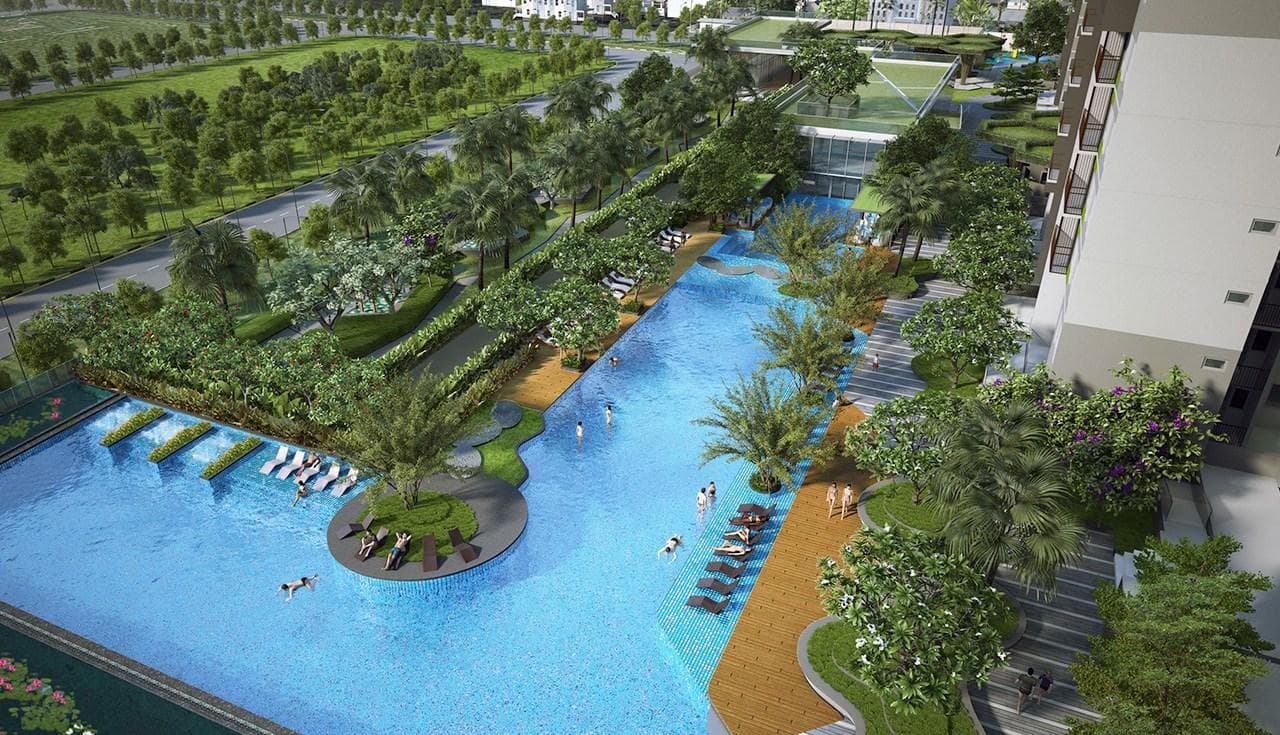 Hồ bơi tại Vista Verd