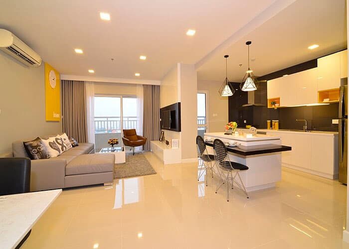 Căn hộ mẫu tại Sunrise City