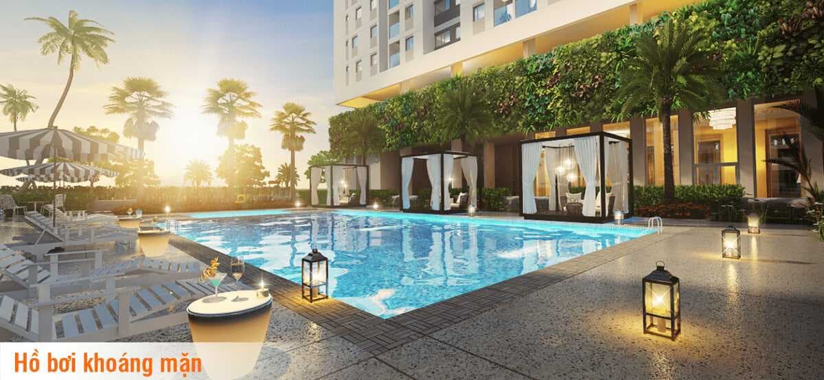 Hồ bơi dự án RiverGate