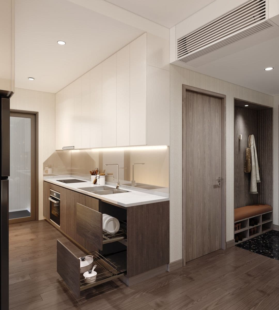 Phối cảnh Tháp AK NEO dự án Akari City