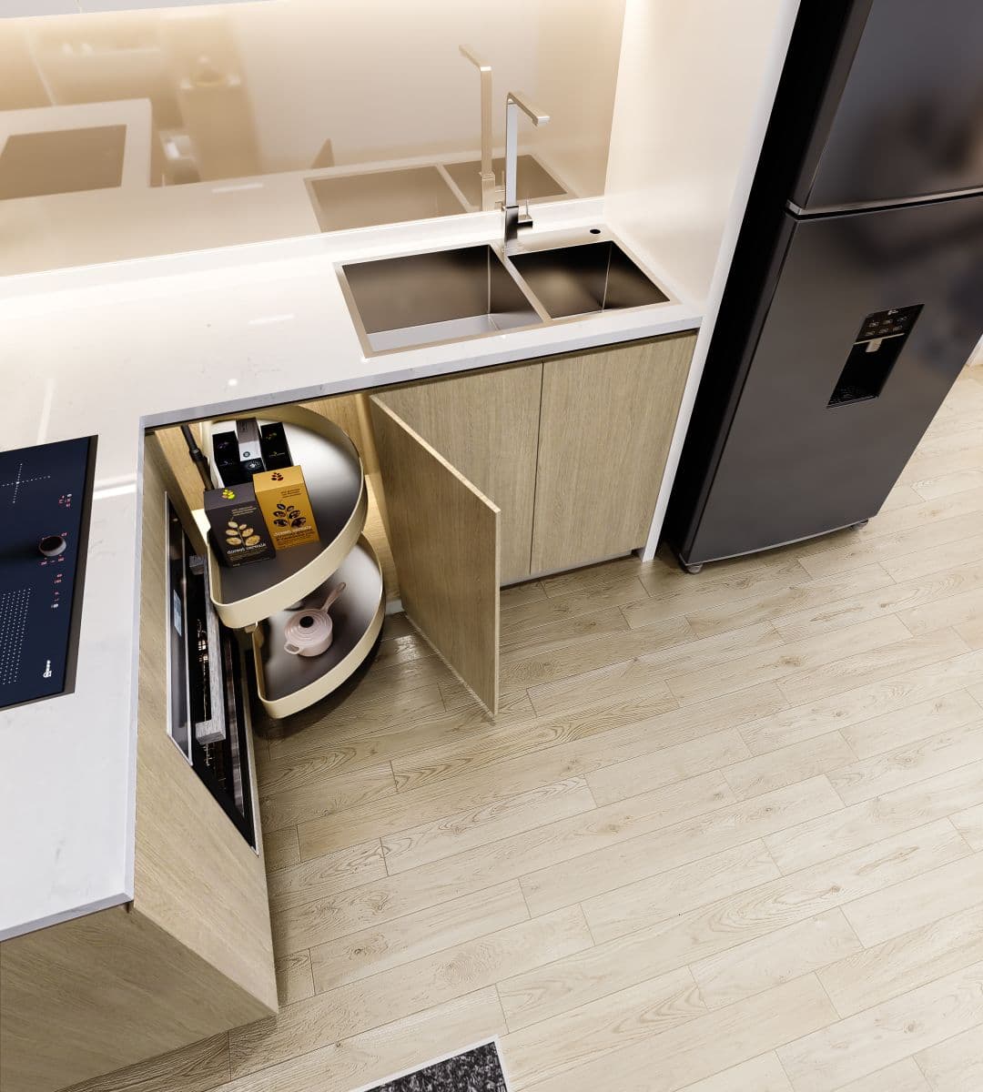 Phối cảnh Tháp AK NEO dự án Akari City