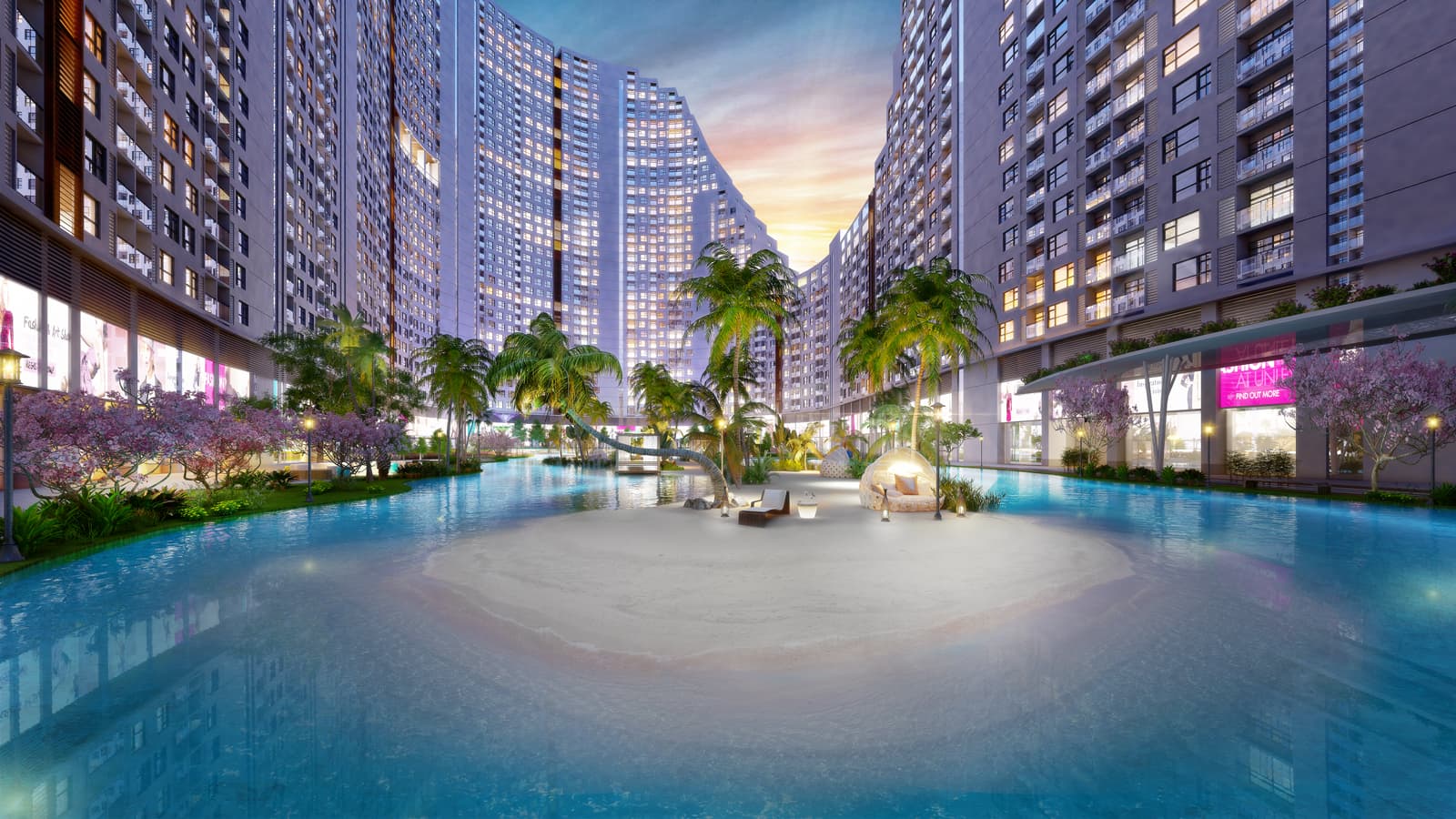 Phối cảnh dự án River City